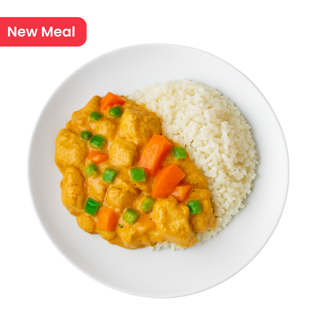 Chicken A La King With Jasmine Rice