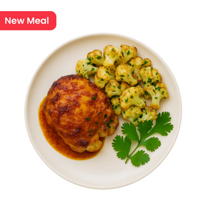 Keto Mexican Spiced Chicken with Lime Cauliflower