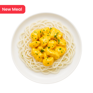 Bang Bang Chicken on Rice Noodles