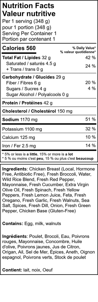 Greek Chicken with Spinach & Feta Wild Rice