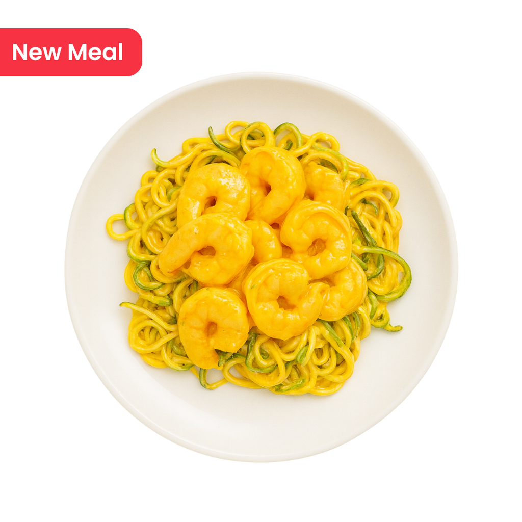 Keto Bang Bang Shrimp on Zucchini Noodles