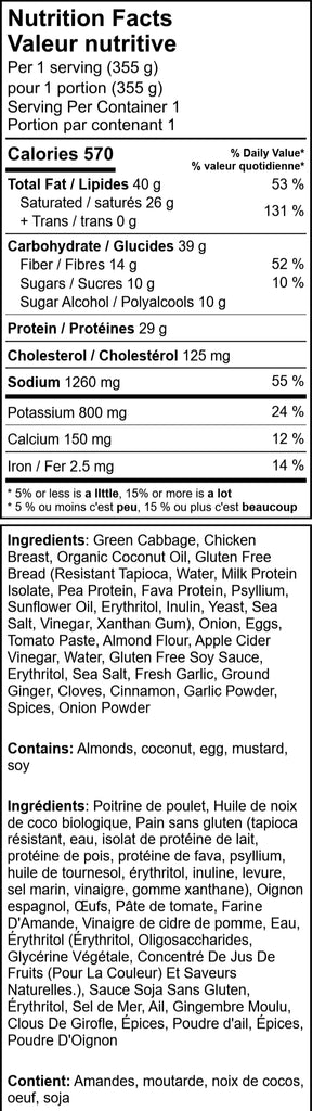 KETO Japanese Katsu Chicken with Roasted Cabbage