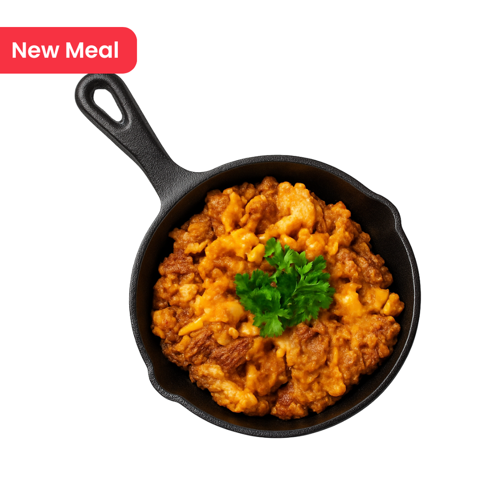 Keto Southern BBQ Pulled Pork Caulimac n' Cheese