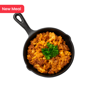 Keto Southern BBQ Pulled Pork Caulimac n' Cheese