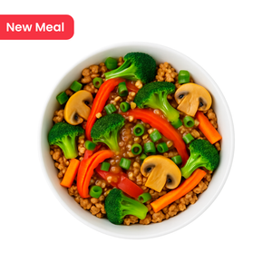 Keto Thai Turkey Bowl on Caulirice