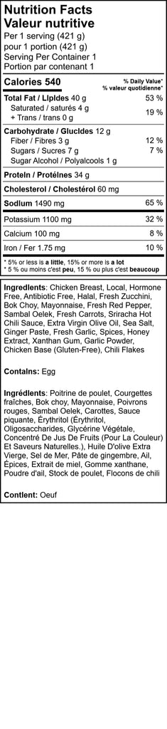 KETO Bang Bang Chicken on Zucchini Noodles