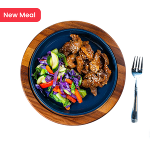 Keto Filipino Pork Tocino with Sesame Bok Choy