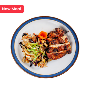 KETO Jerk Chicken with Stir Fry Cabbage