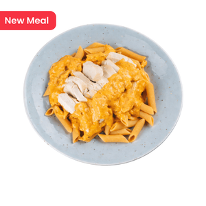 Marry Me Chicken on Red Lentil Protein Pasta