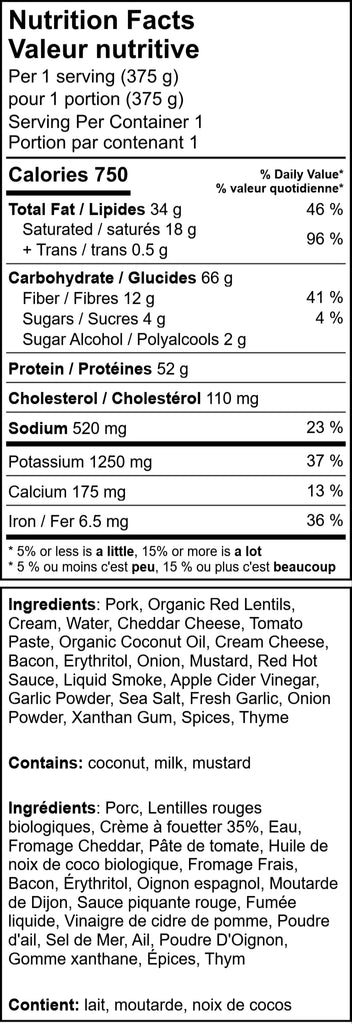 Pulled Pork Mac 'N' Cheese on Red Lentil Protein Pasta