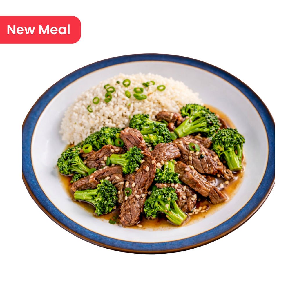 KETO Teriyaki Beef & Broccoli