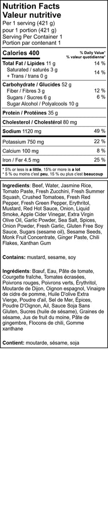 Korean BBQ Beef with Rice and Vegetables (Weight Loss)