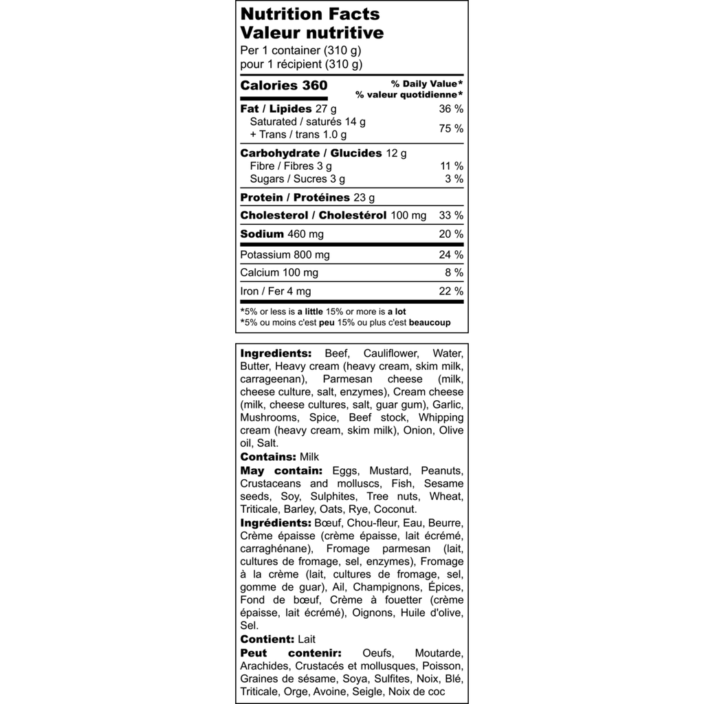 KETO Youie's Beef Stragonoff