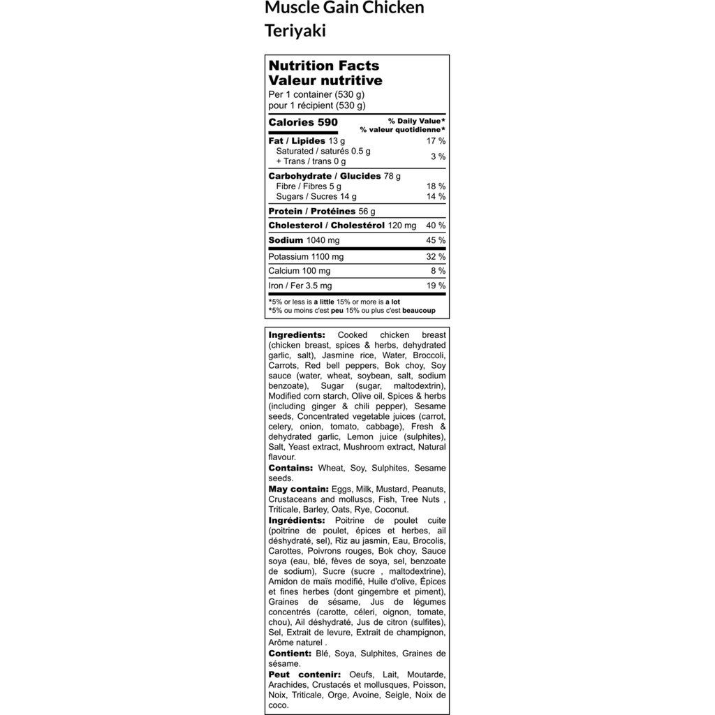 Chicken Teriyaki with Rice and Vegetables